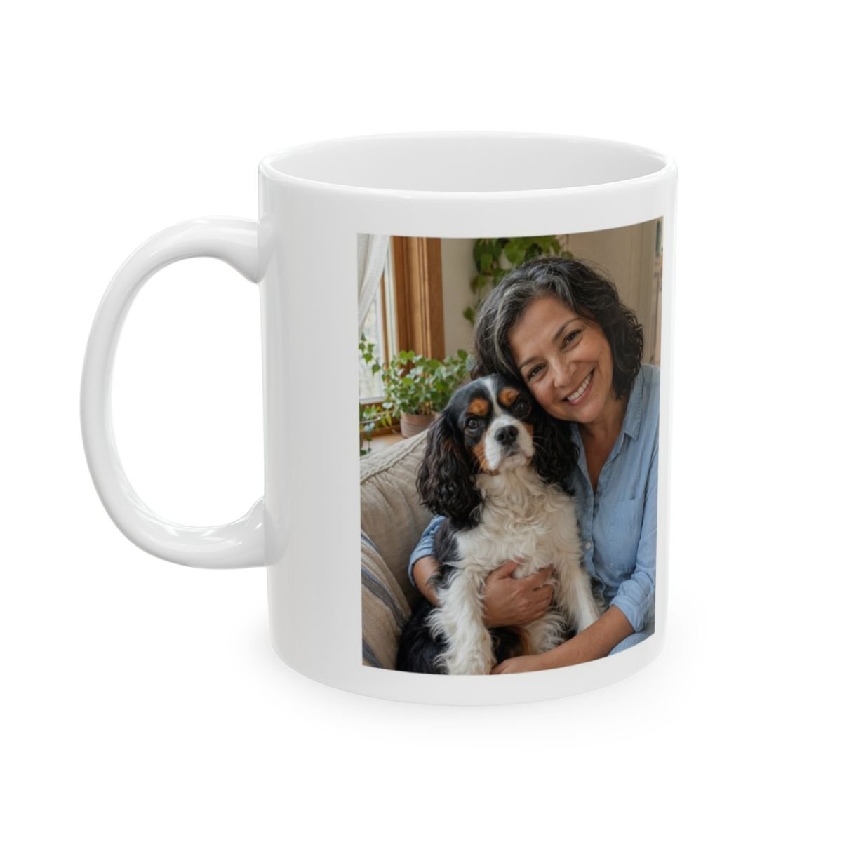 Example portrait on a ceramic mug